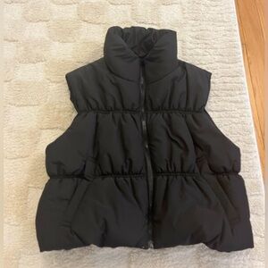 Black Puffer Vest